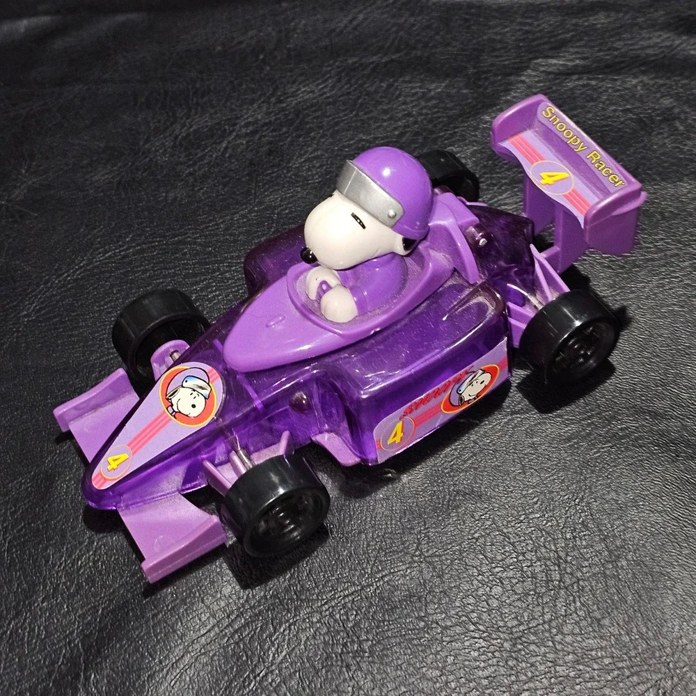 Peanuts Snoopy‎ Purple Indy Race Car #4